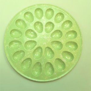 Rachel Ashwell Melamine Pastel Green Egg Plate